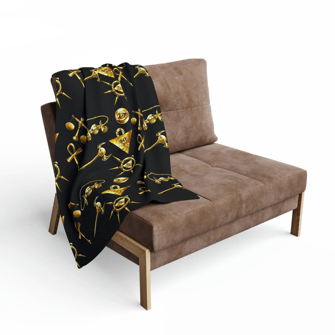 Nameless Arctic Fleece Blanket Printify