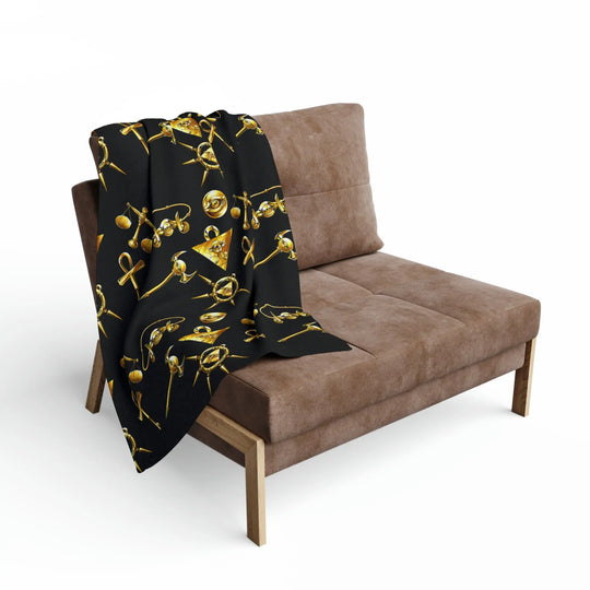 Nameless Arctic Fleece Blanket Printify