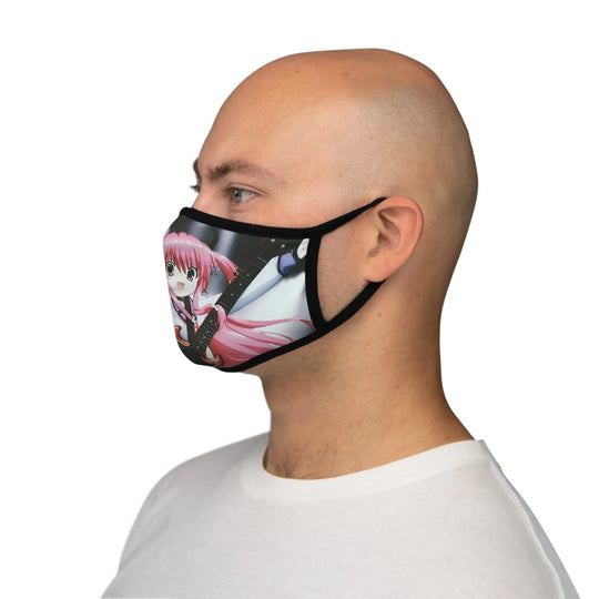 Girls DeMo Fitted Polyester Face Mask Printify