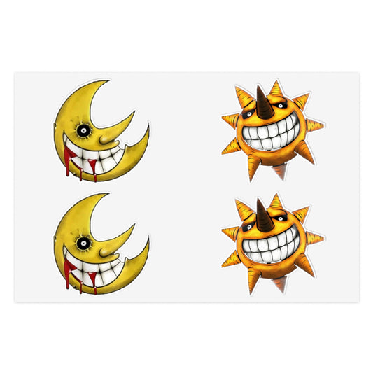 Soul Eater Sticker Sheets Printify