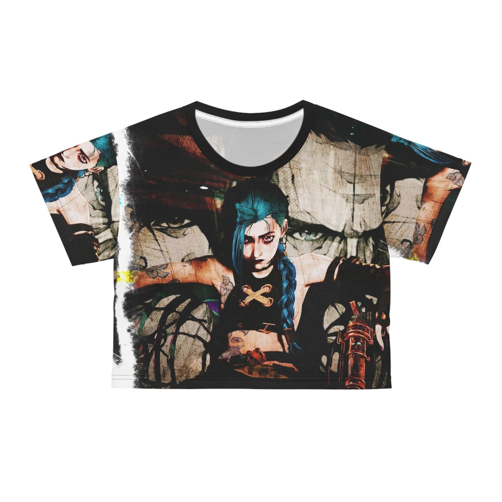 Jinx All Over Print Crop Top Printify