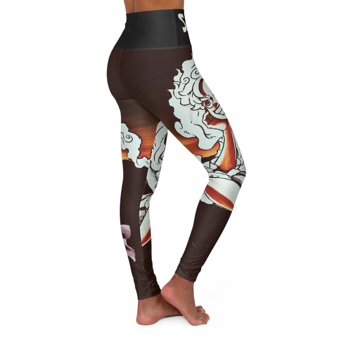 Sun Gawd Yoga Leggings (AOP) Printify