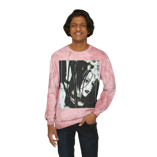 Numb Unisex Color Blast Crewneck Sweatshirt Printify