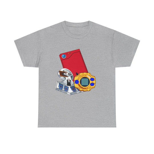 Tee: Saturday Morning Trio Unisex Heavy Cotton Tee - Jesterdesigns1