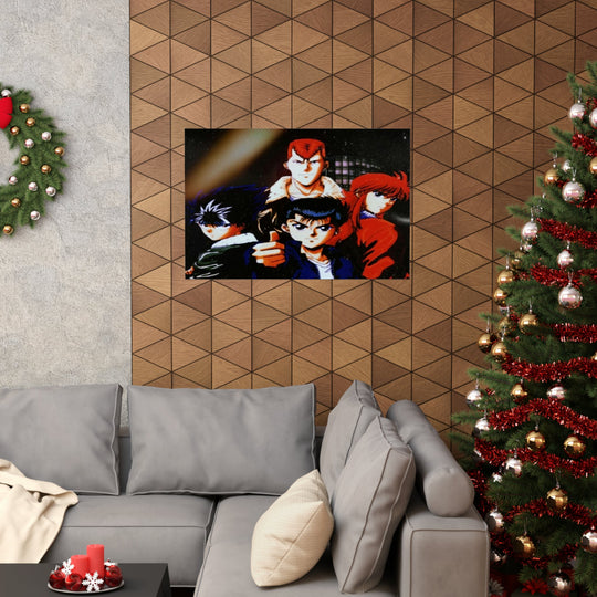 Spirit Gang Matte Horizontal Posters Printify