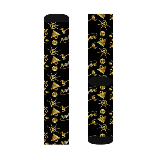 Nameless Sublimation Socks Printify