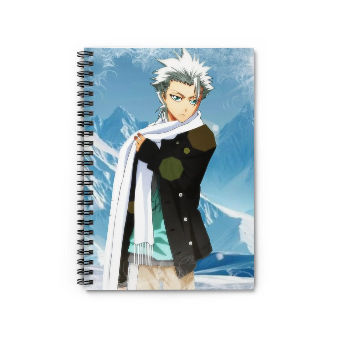 Ice Mountain Spiral Notebook - Stylish Ruled Journal for Anime Lovers, Cool Gift for Students, Art Sketchbook, Creative Writing Printify