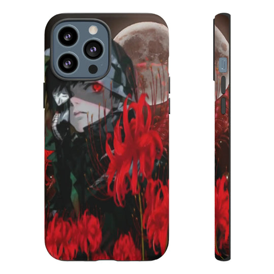 Red Lilly Tough Cases Printify