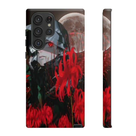 Red Lilly Tough Cases Printify