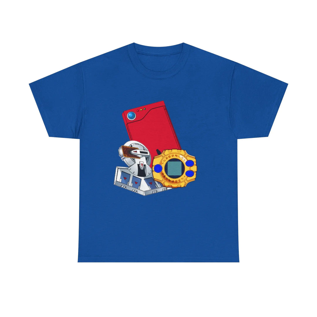 Tee: Saturday Morning Trio Unisex Heavy Cotton Tee - Jesterdesigns1