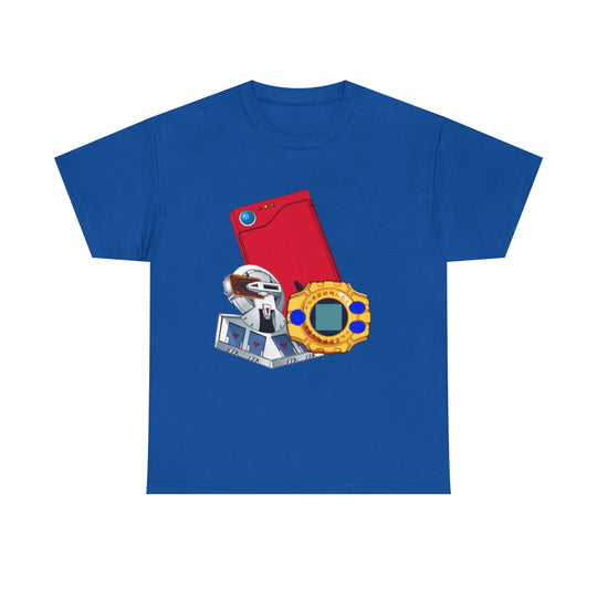 Tee: Saturday Morning Trio Unisex Heavy Cotton Tee - Jesterdesigns1