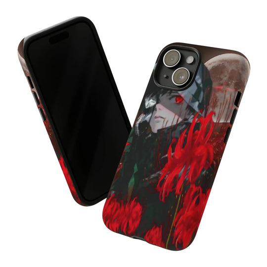 Red Lilly Tough Cases Printify