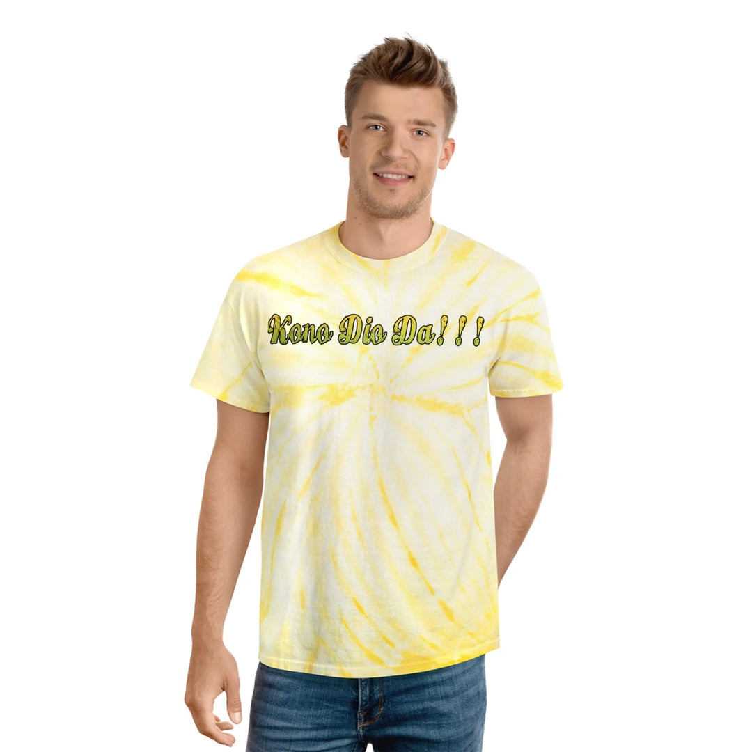 Dio Da! Tie-Dye Tee, Cyclone Printify