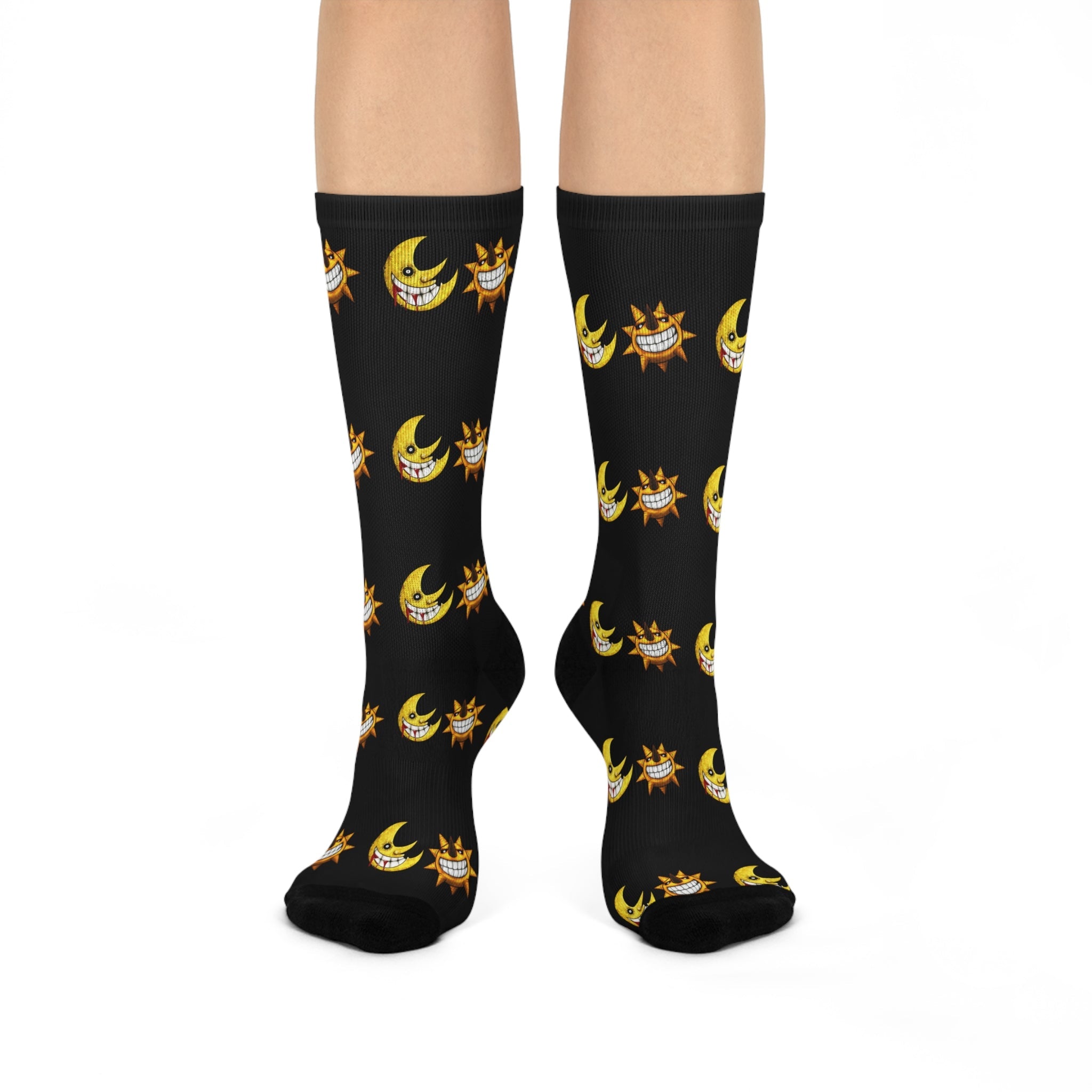 Soul Eater Cushioned Crew Socks Printify