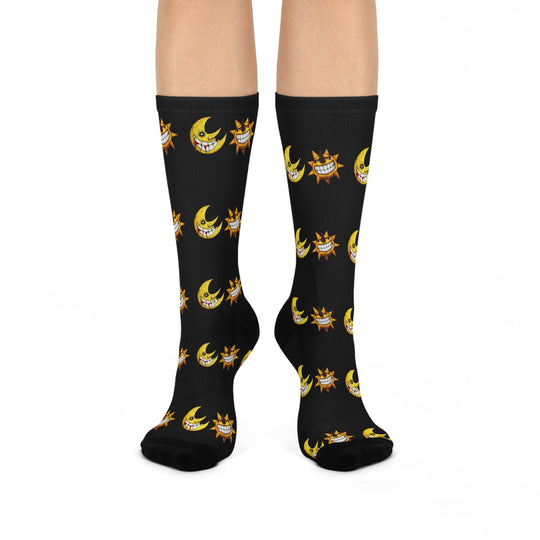 Soul Eater Cushioned Crew Socks Printify