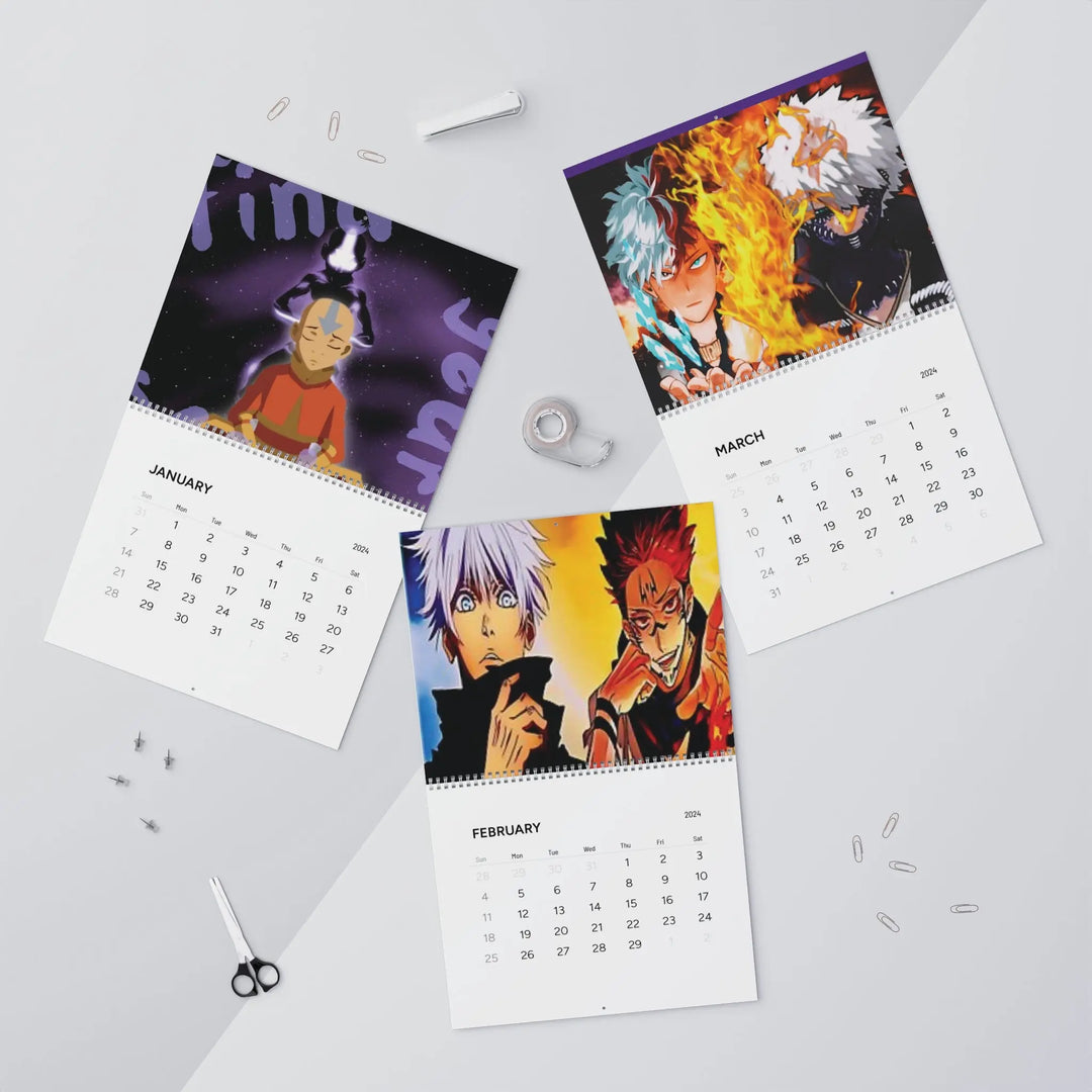 Jester Art Wall Calendars (2024) Printify