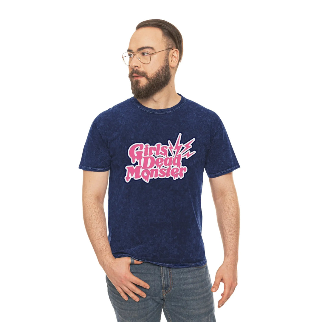 Girls DeMo Unisex Mineral Wash T-Shirt Printify