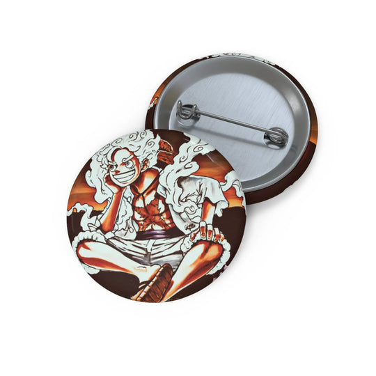 Sun Gawd Pin Buttons Printify