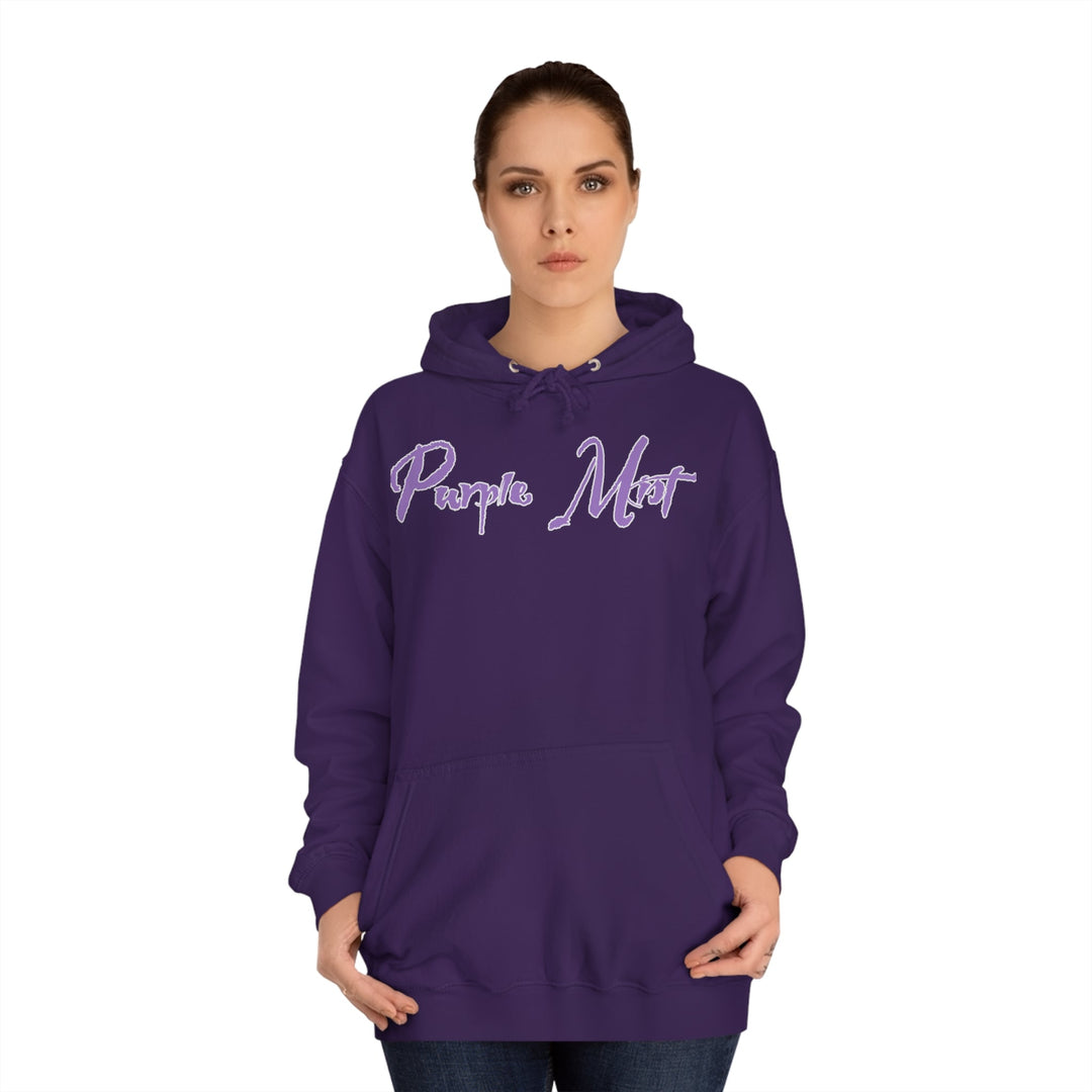 Purple Mist Unisex College Hoodie Printify