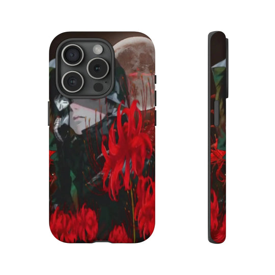 Red Lilly Tough Cases Printify