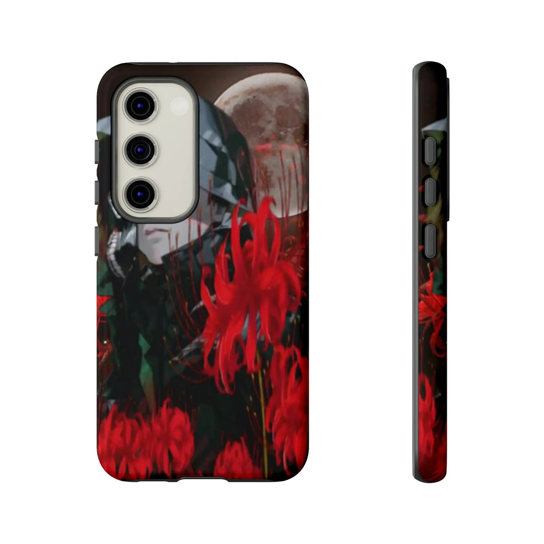 Red Lilly Tough Cases Printify