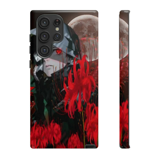 Red Lilly Tough Cases Printify