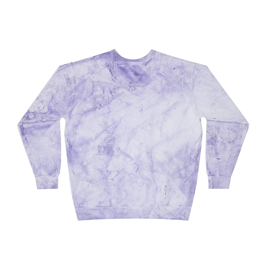 Numb Unisex Color Blast Crewneck Sweatshirt Printify