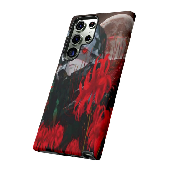 Red Lilly Tough Cases Printify