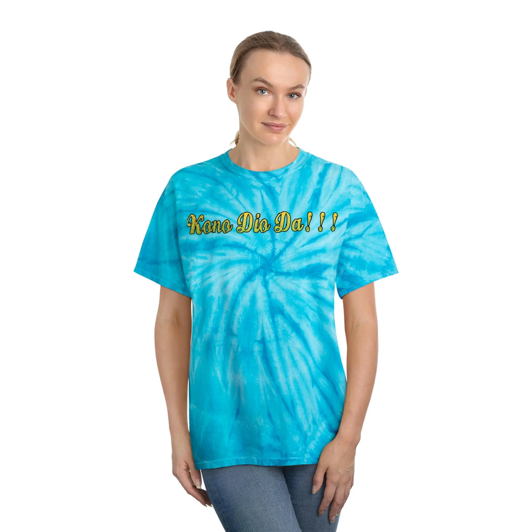Dio Da! Tie-Dye Tee, Cyclone Printify