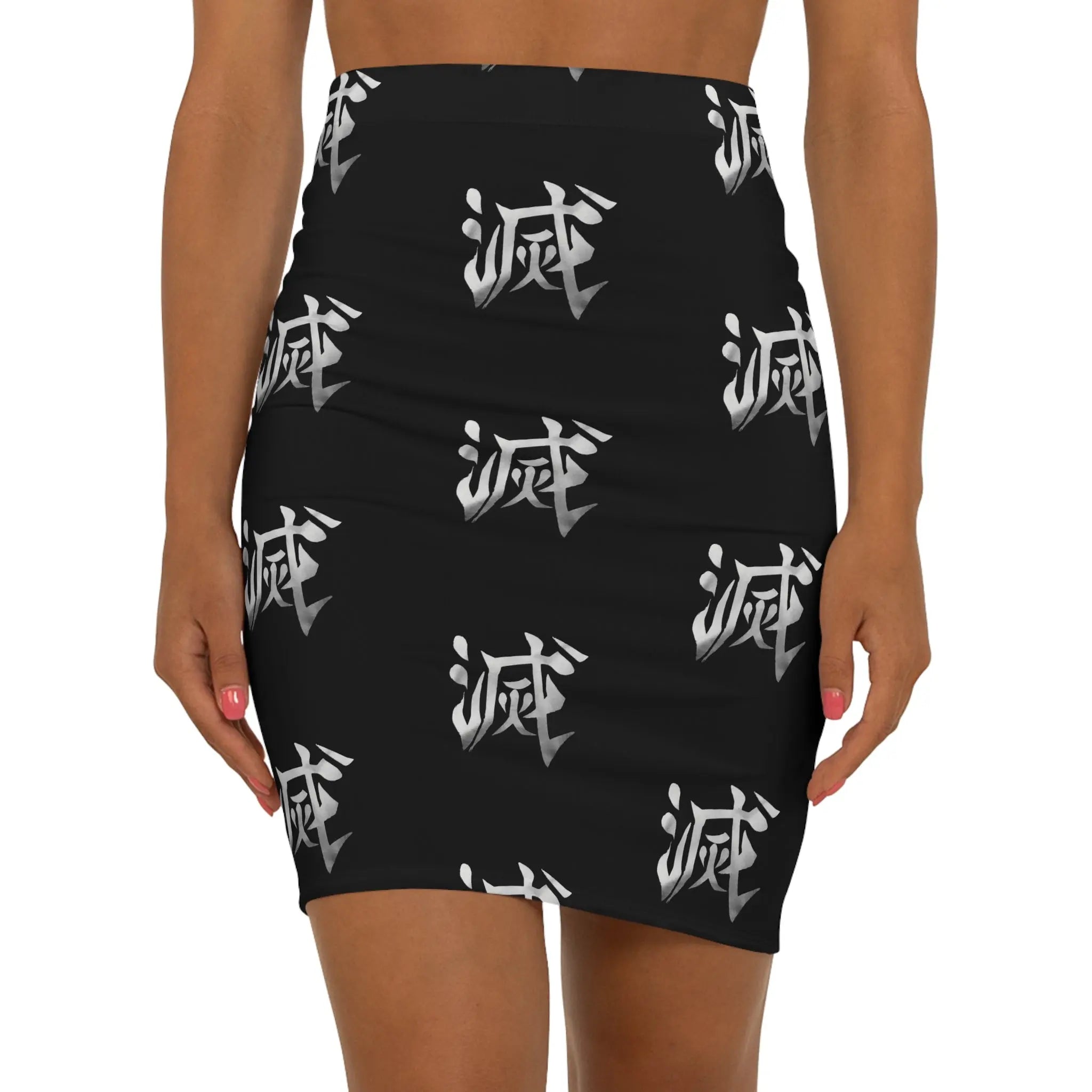 Hashira Women's Mini Skirt (AOP) Printify