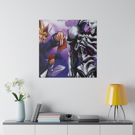 Purple Mist Matte Canvas, Stretched, 0.75" Printify