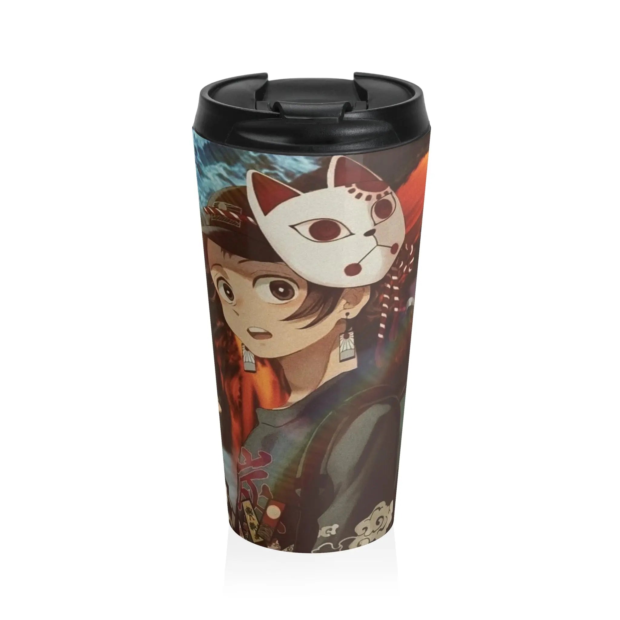 Hinokami Stainless Steel Travel Mug Printify