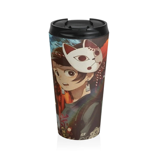 Hinokami Stainless Steel Travel Mug Printify