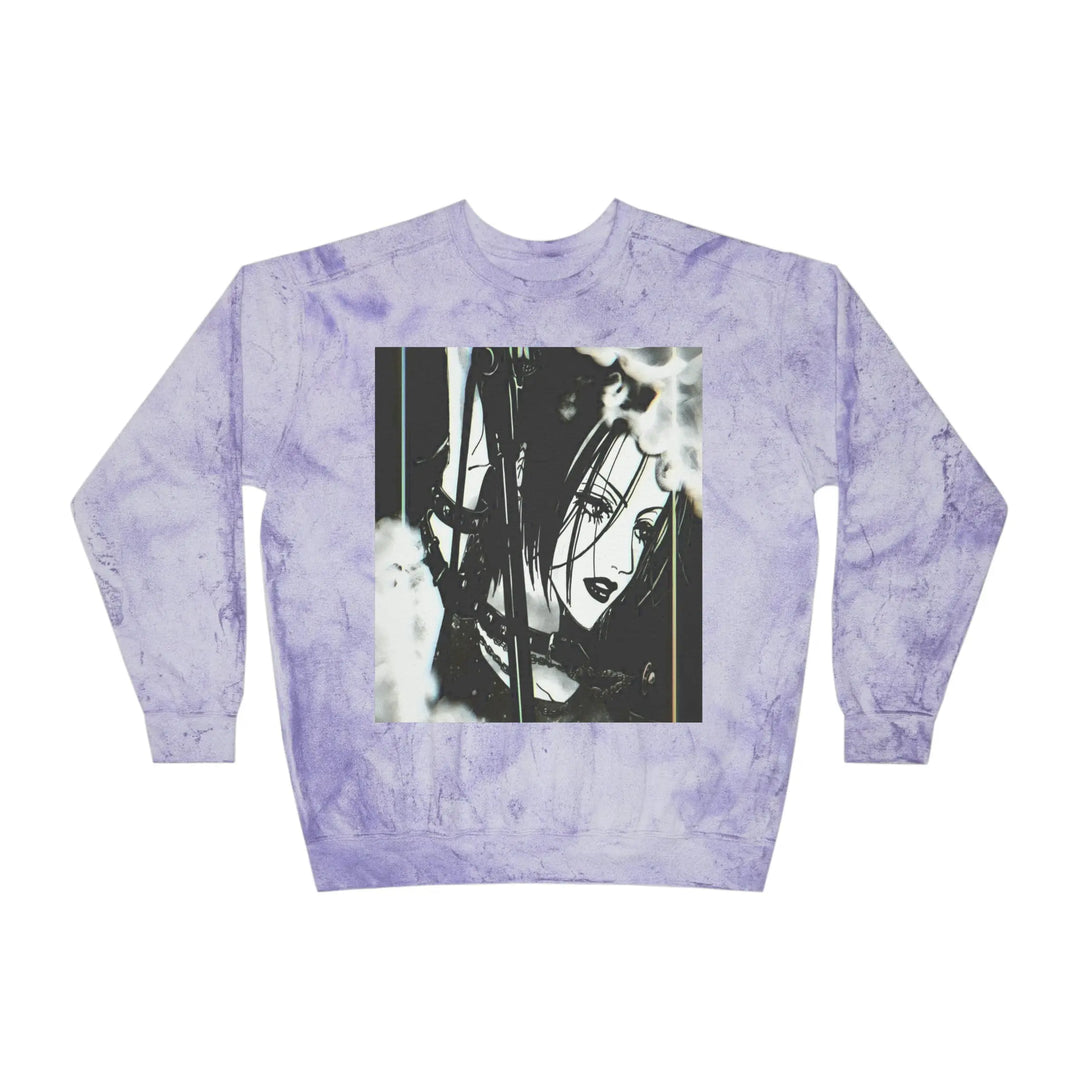 Numb Unisex Color Blast Crewneck Sweatshirt Printify