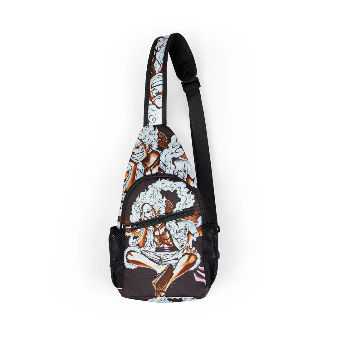 Urban Sling Bag for Everyday Adventure, Stylish Chest Bag for Travel, Great Gift for Hikers, Festivals, and Casual Outings, Unique Design Printify