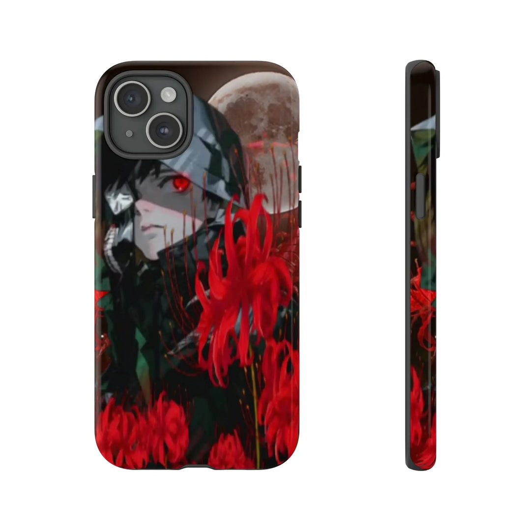 Red Lilly Tough Cases Printify