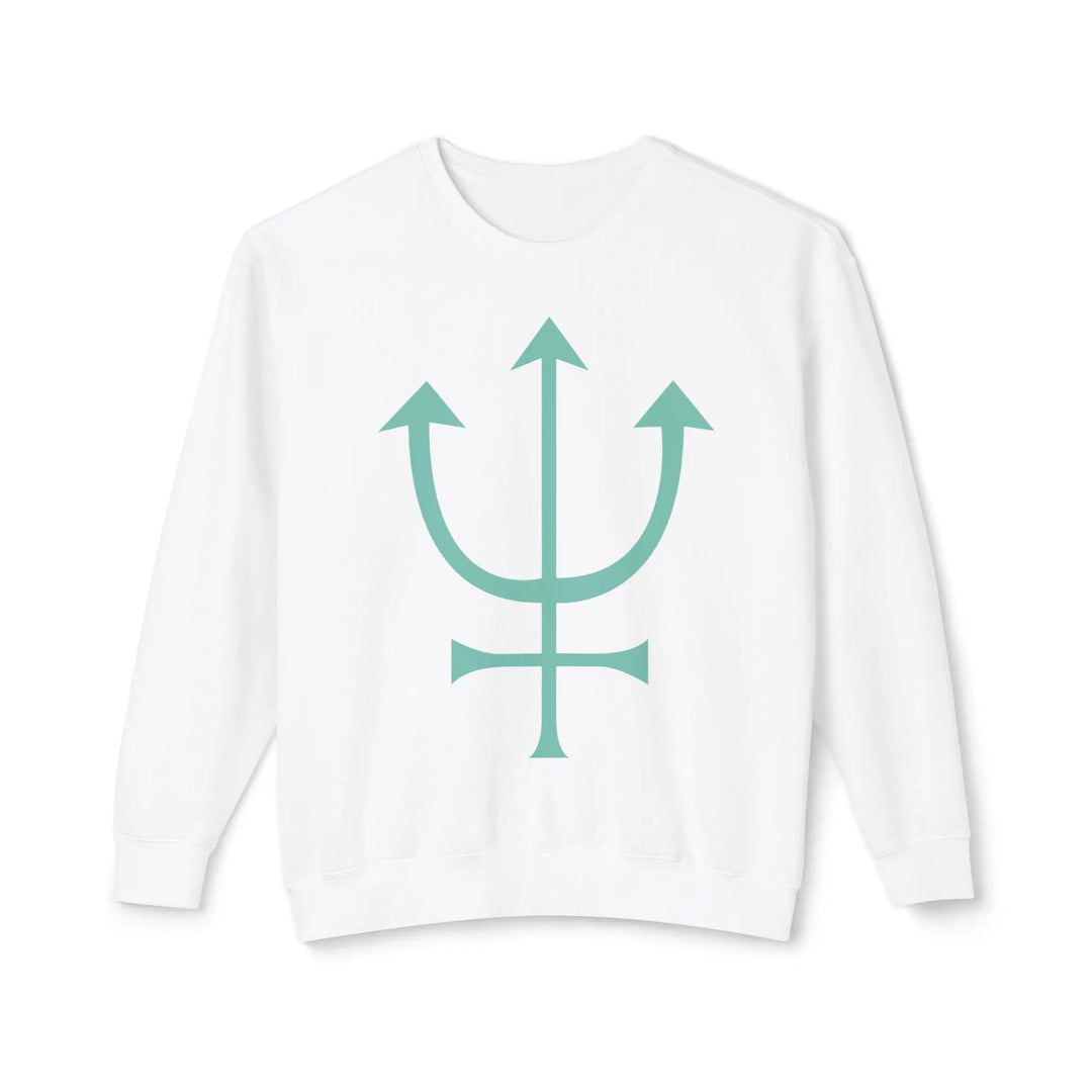 Trendy Unisex Crewneck Sweatshirt with Symbol Design, Casual Loungewear, Gift for Friends and Family, Occasions: Birthdays, Holidays, [...] Printify
