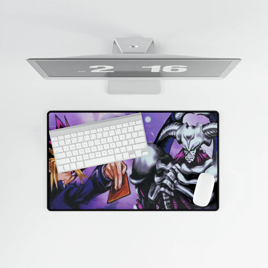 Purple Mist Desk Mats Printify