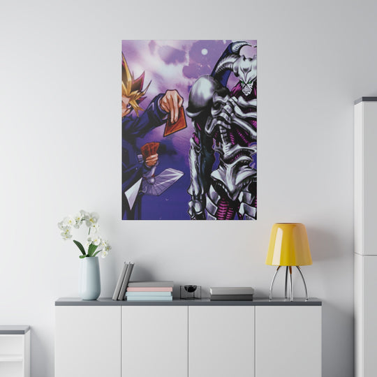 Purple Mist Matte Canvas, Stretched, 0.75" Printify