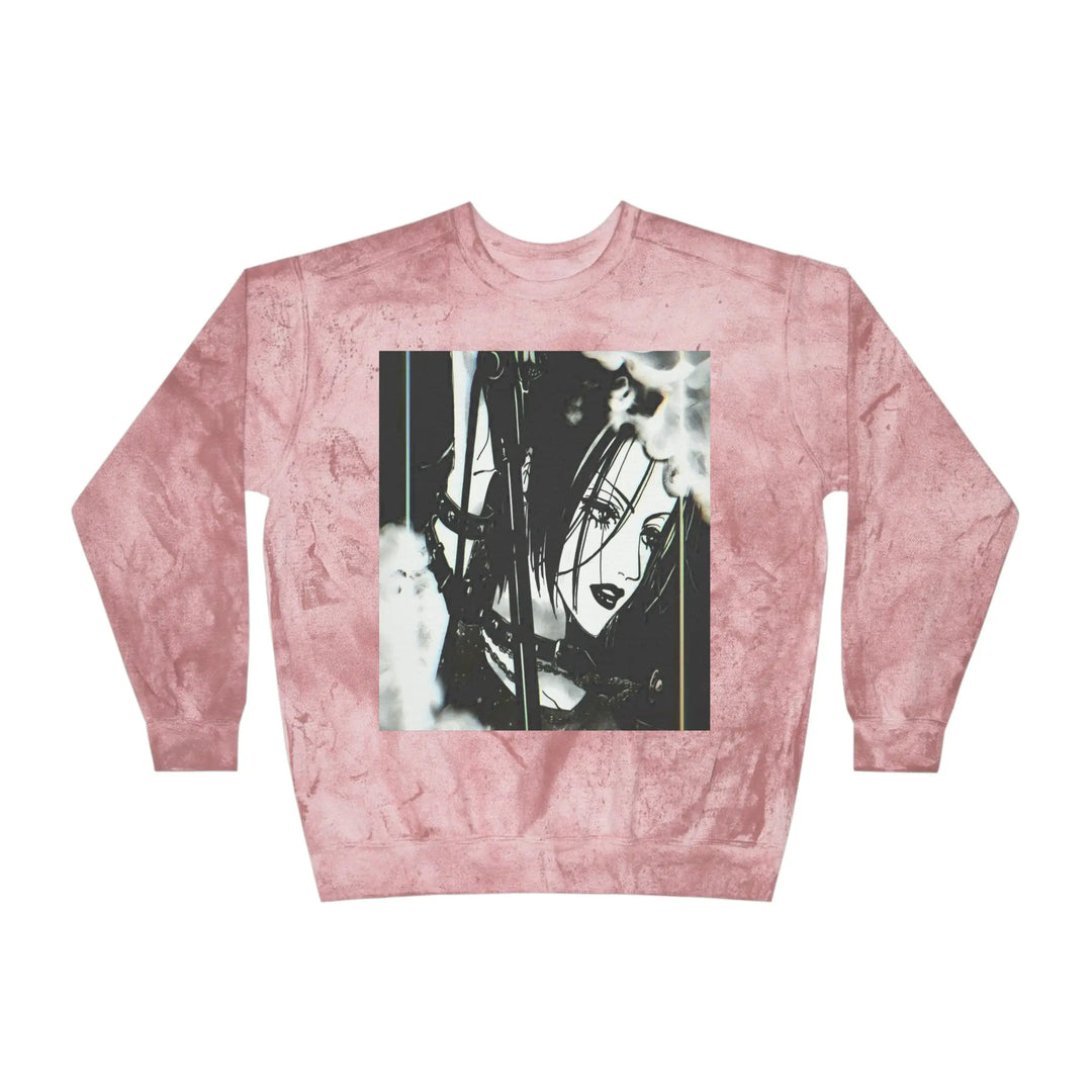 Numb Unisex Color Blast Crewneck Sweatshirt Printify