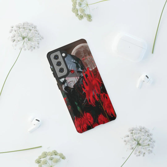 Red Lilly Tough Cases Printify