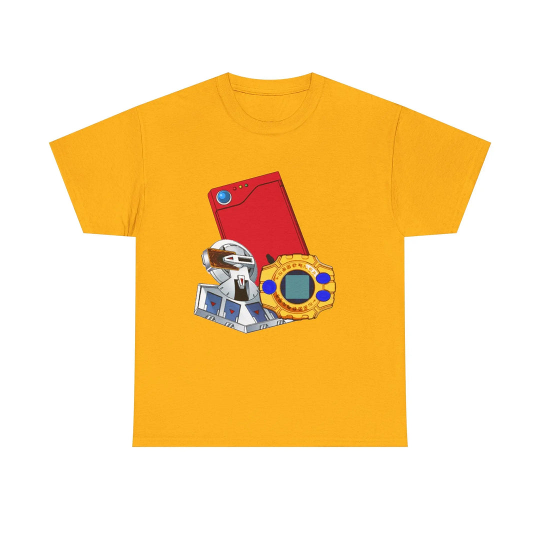 Tee: Saturday Morning Trio Unisex Heavy Cotton Tee - Jesterdesigns1