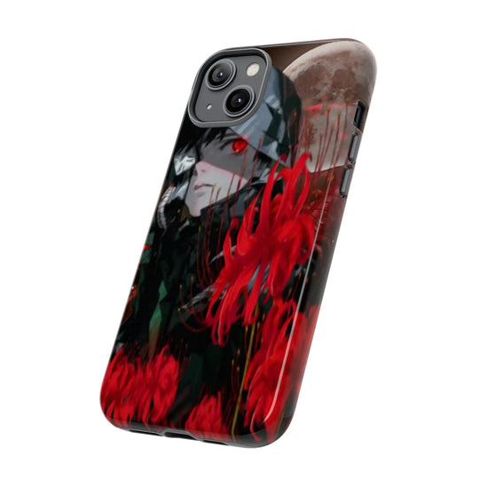 Red Lilly Tough Cases Printify