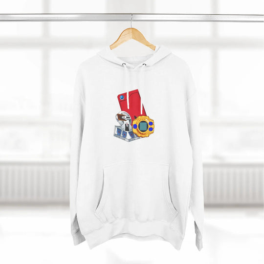 Fleece Hoodie - Saturday Morning Trio Design Printify