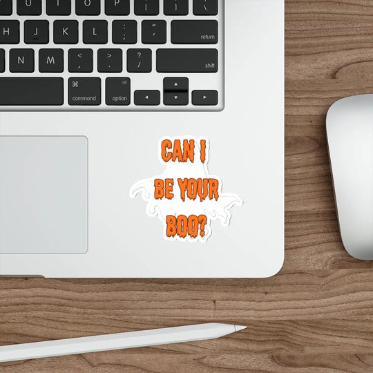 Halloween Die-Cut Stickers - Can I be Your Boo  Funny - Jesterdesigns1