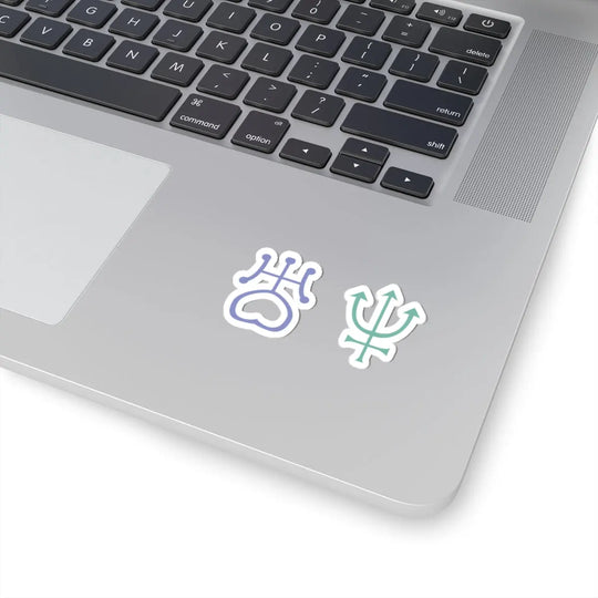 Kiss-Cut Stickers - Outer Lovers Sailor Moon Design - Jesterdesigns1