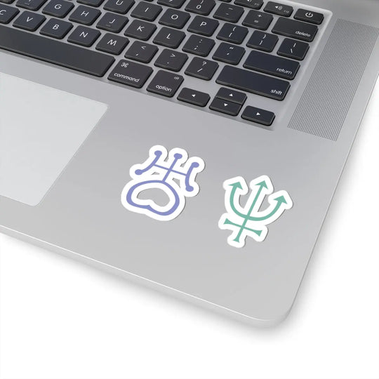 Kiss-Cut Stickers - Outer Lovers Sailor Moon Design - Jesterdesigns1
