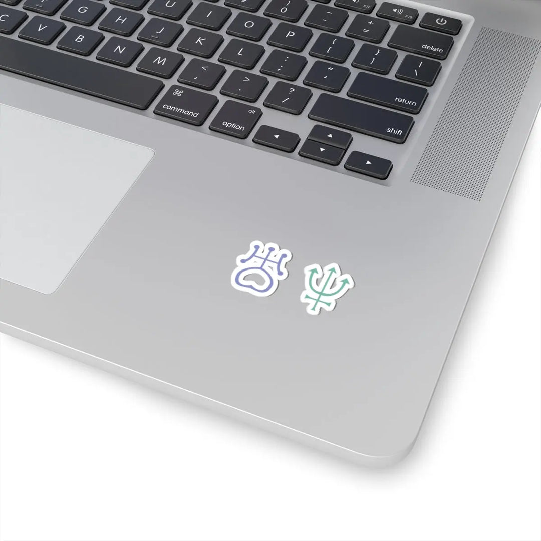 Kiss-Cut Stickers - Outer Lovers Sailor Moon Design - Jesterdesigns1