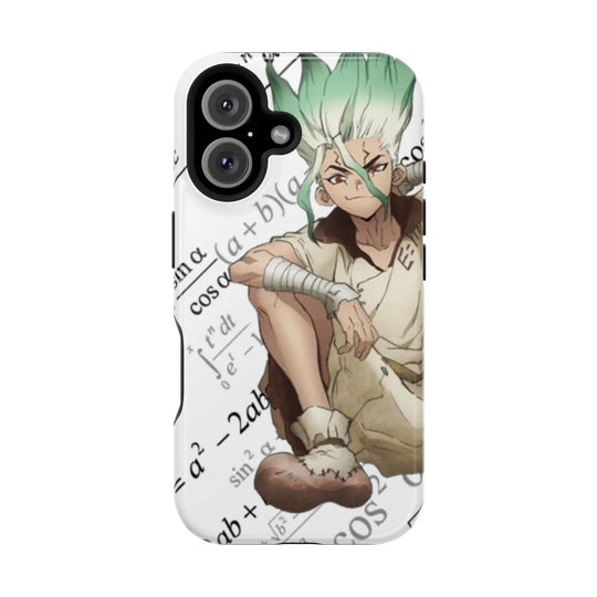 Phone Case - Dr Stone Anime iPhone Impact-Resistant Magnetic Design Printify