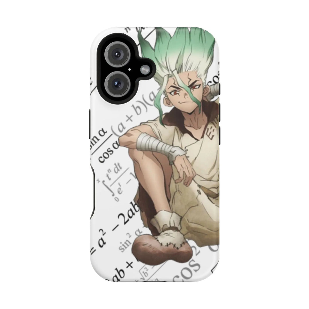 Phone Case - Dr Stone Anime iPhone Impact-Resistant Magnetic Design Printify